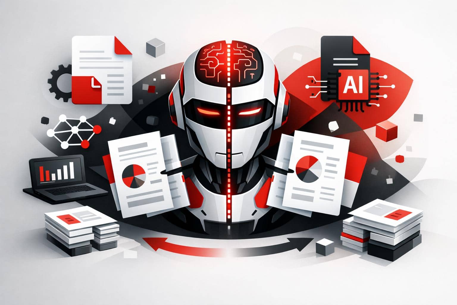 How iLovePDF Uses AI to Split PDFs